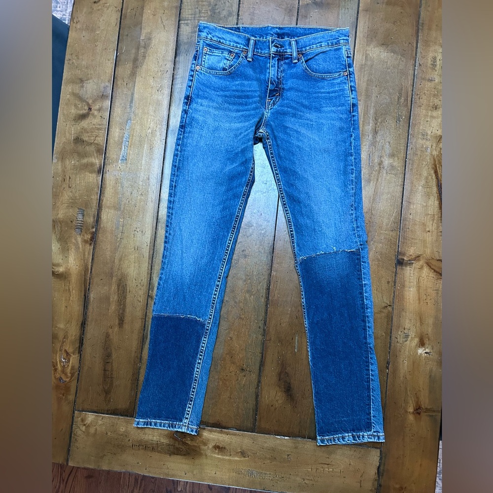 Levi’s 511 Patchwork straight jeans size 29